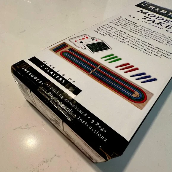 Cribbage Board Game (NEW & SEALED) - Picture 2 of 7